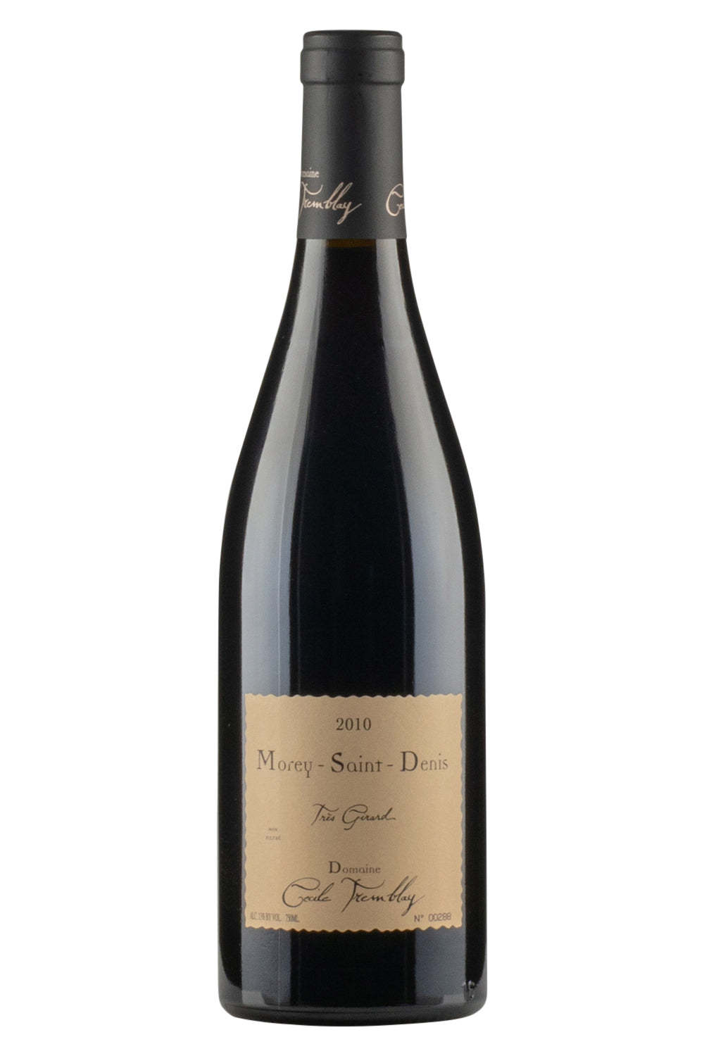 Morey St Denis Tres Girard Cecile Tremblay 2010