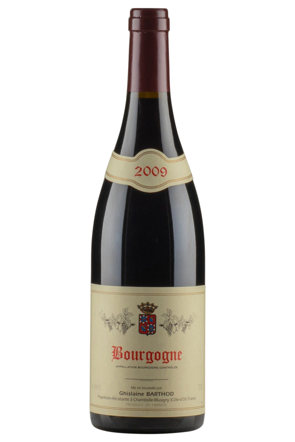 Bourgogne Rouge Ghislaine Barthod 2009