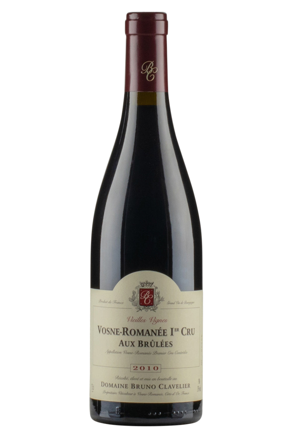 Vosne Romanee Aux Brulees Bruno Clavelier 2010