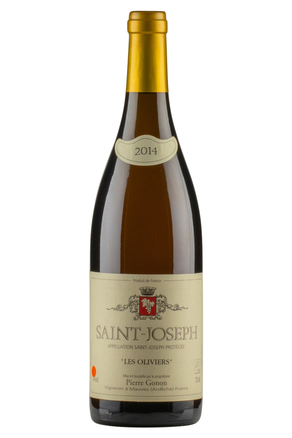 St Joseph Blanc Les Oliviers Pierre Gonon 2014