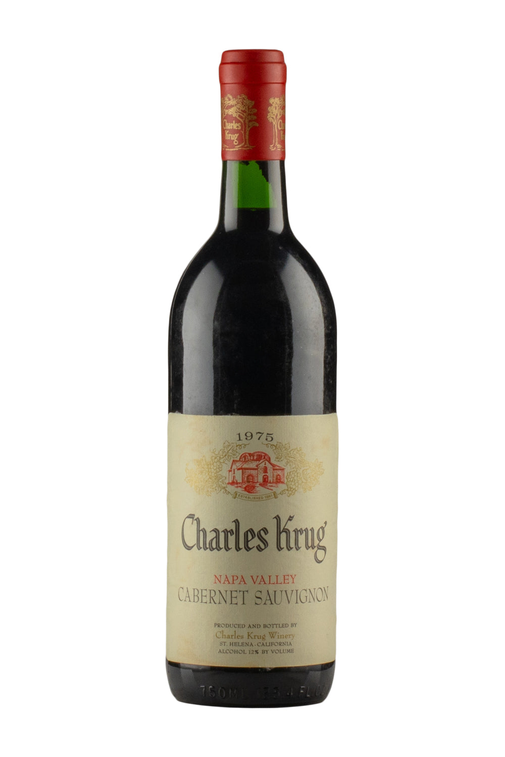 Charles Krug Cabernet Sauvignon 1975