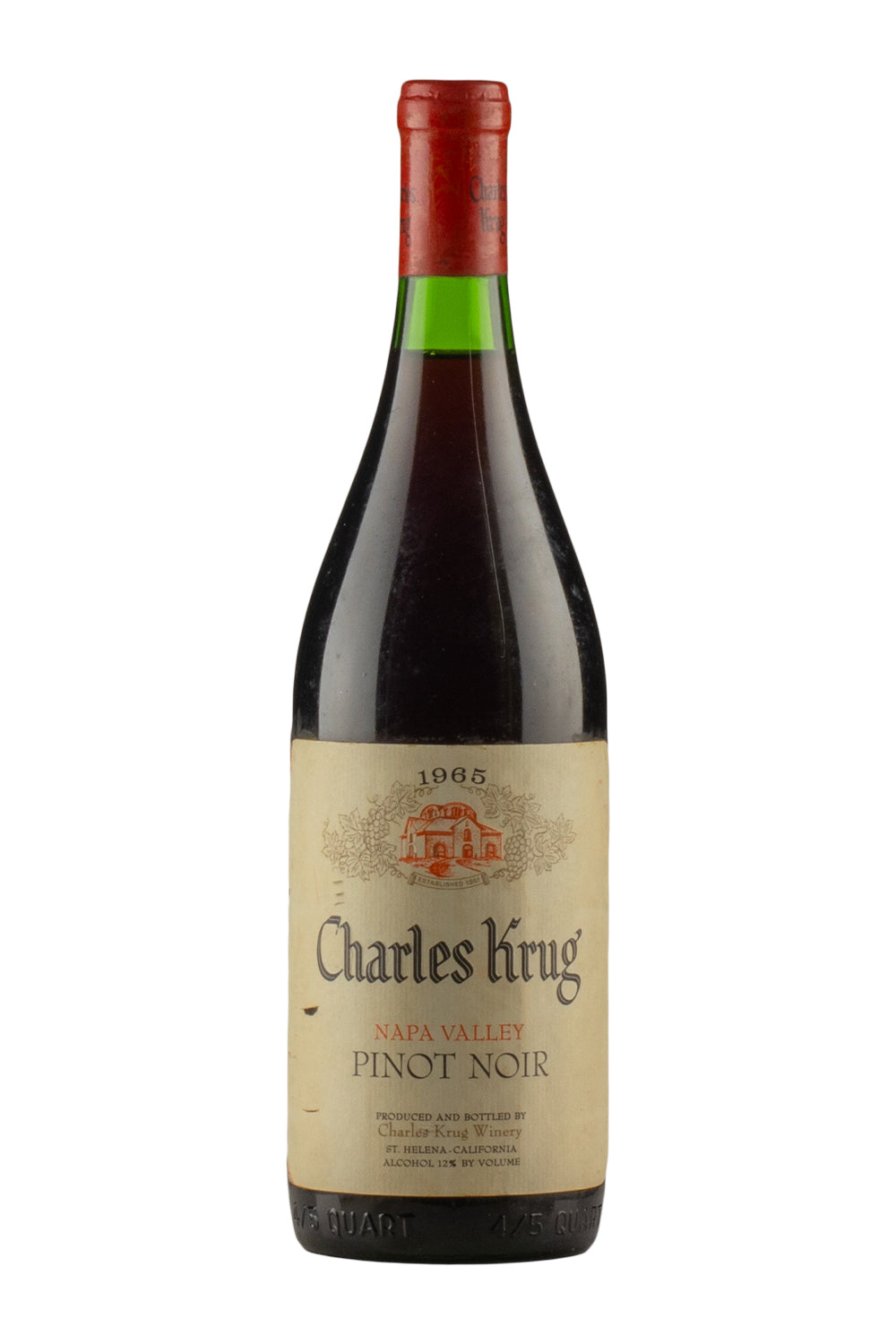 Charles Krug Pinot Noir 1965