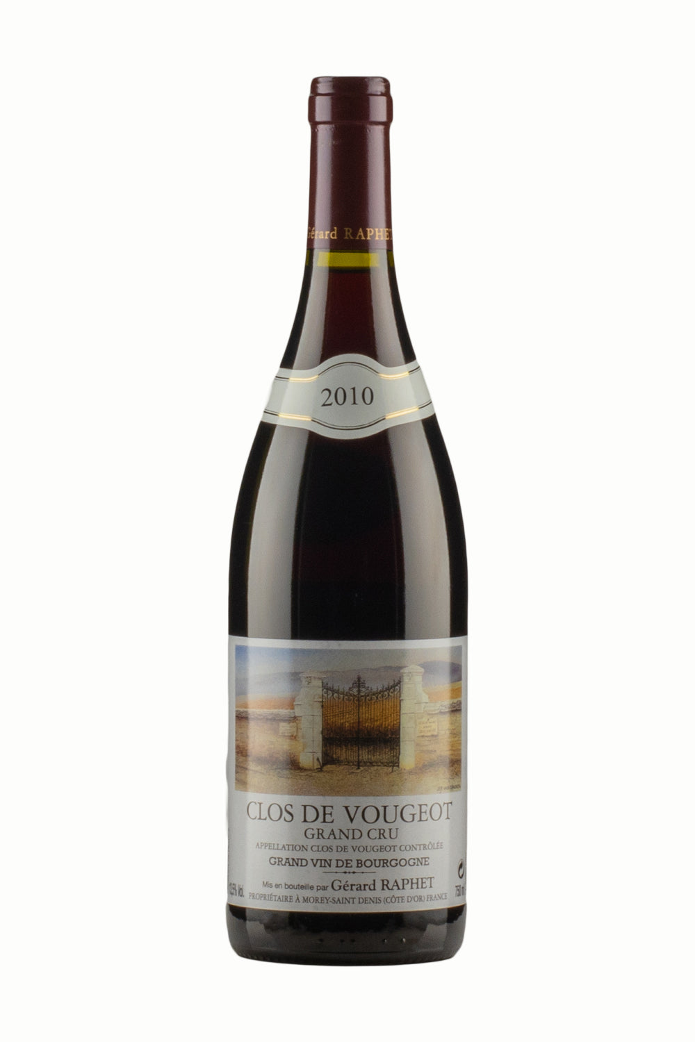 Clos de Vougeot Gerard Raphet 2010