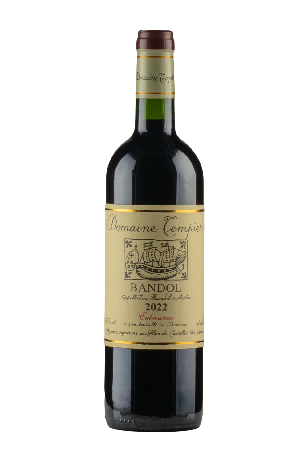 Cabassaou Bandol Domaine Tempier 2022