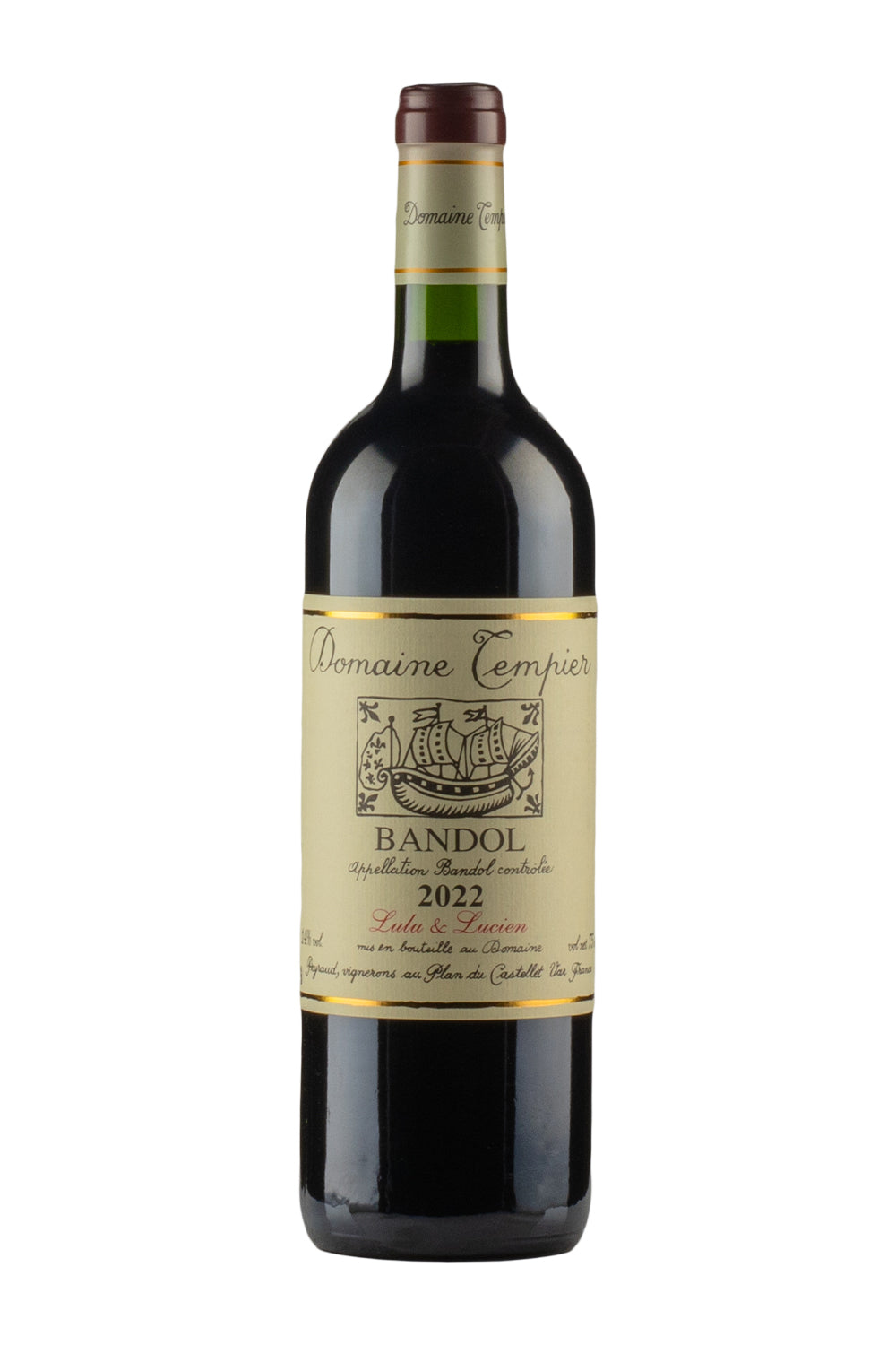 Bandol Lulu & Lucien Domaine Tempier 2022