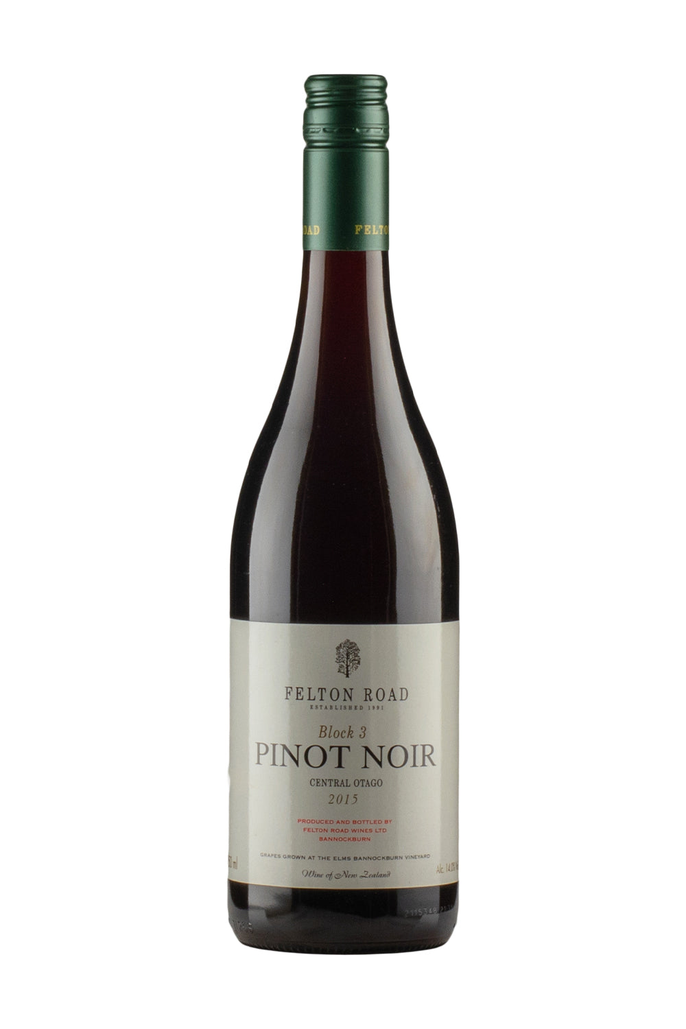 Felton Road Block 3 Pinot Noir 2015