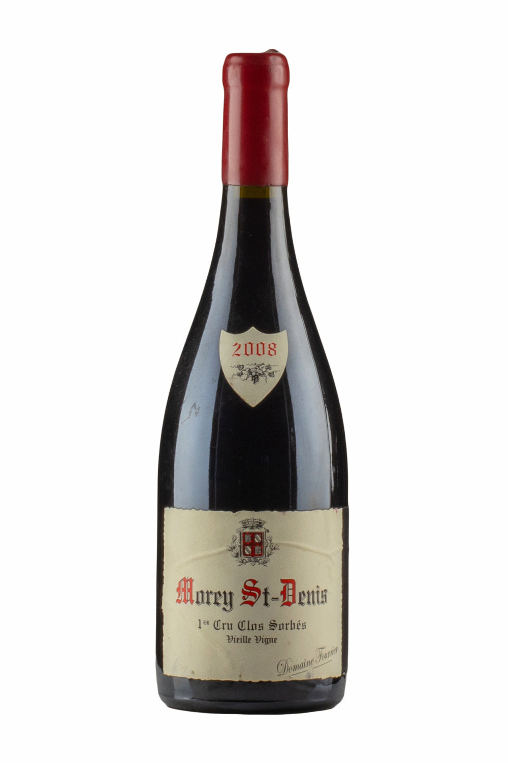 Morey St Denis Clos Sorbes Domaine Fourrier (Damaged Label) 2008