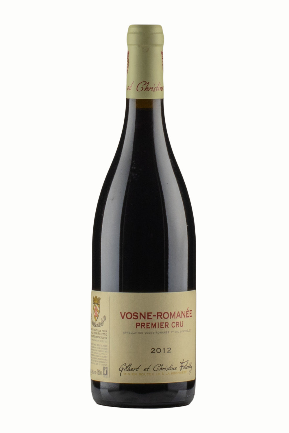 Vosne Romanee 1er Cru Gilbert et Christine Felettig 2012