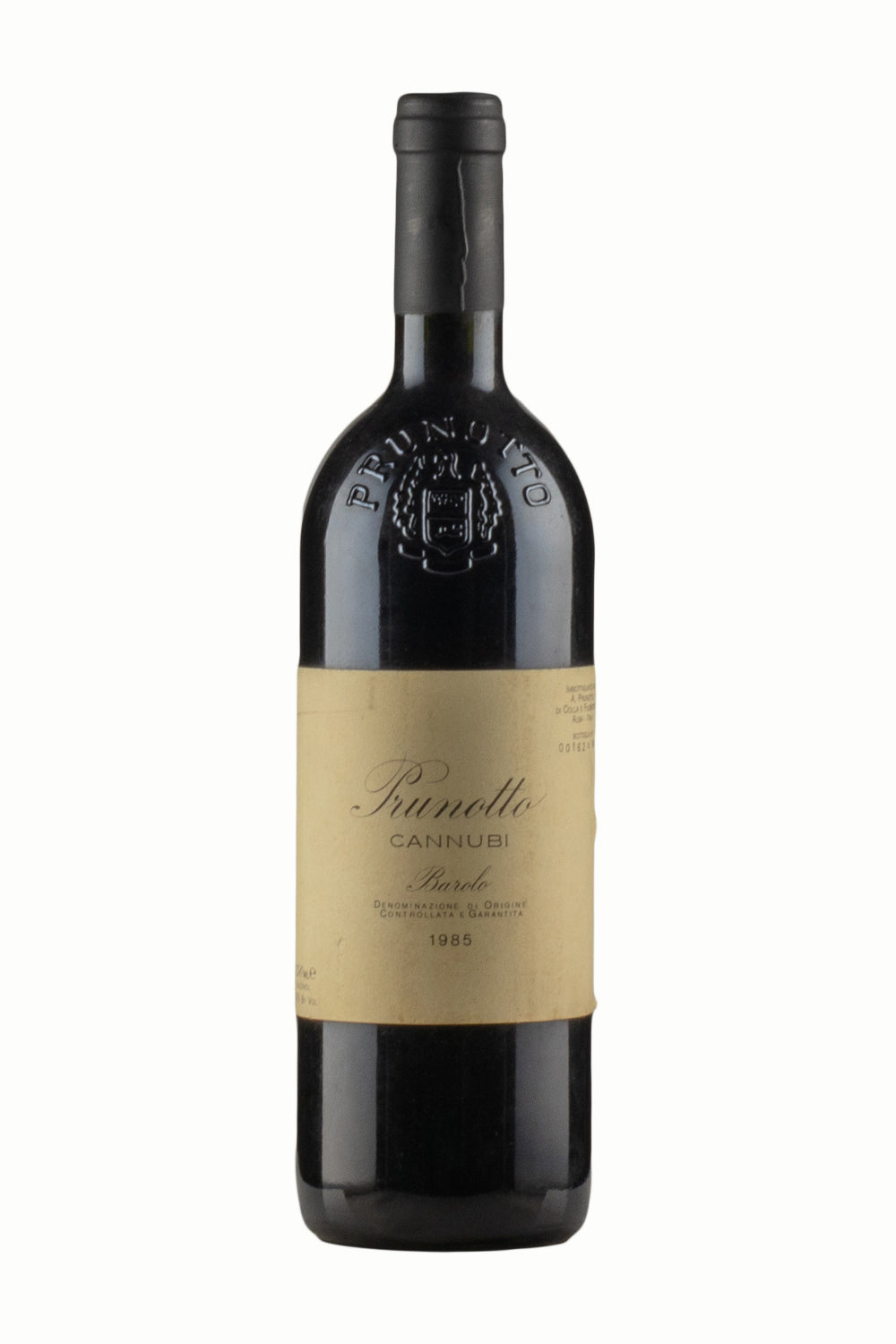 Barolo Cannubi Prunotto 1985