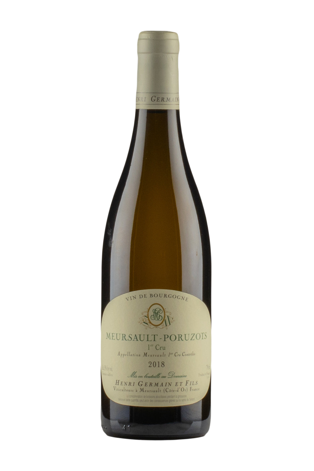 Meursault Poruzots Henri Germain 2018