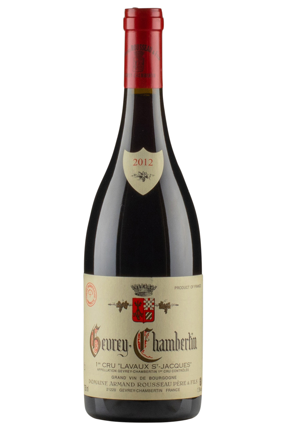 Gevrey Chambertin Lavaux St Jacques Armand Rousseau 2012