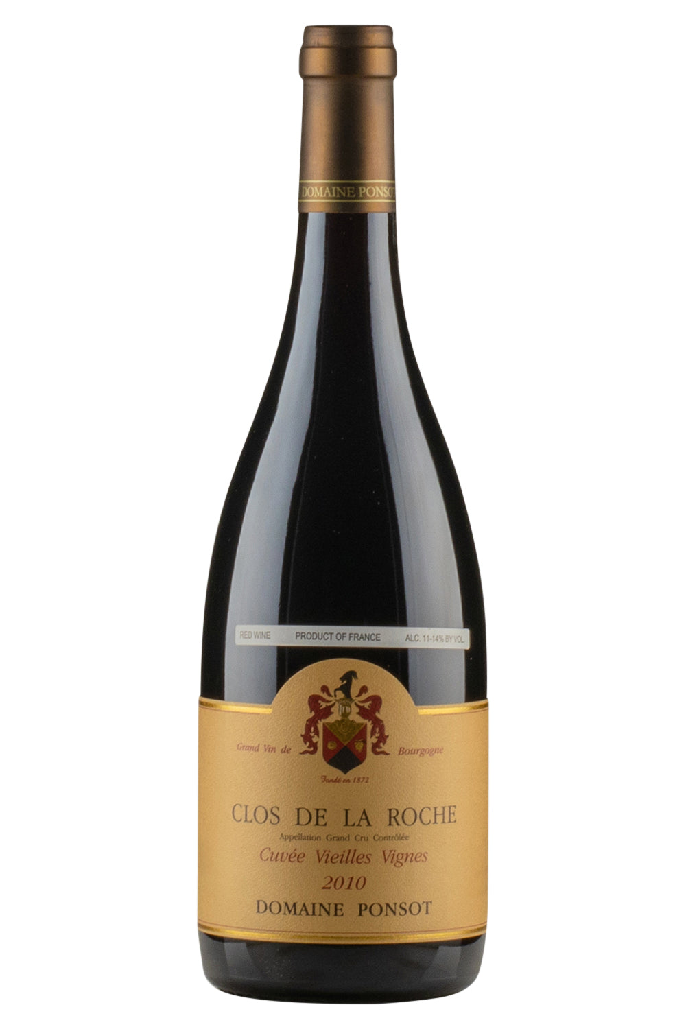 Clos de la Roche Vieilles Vignes Domaine Ponsot 2010