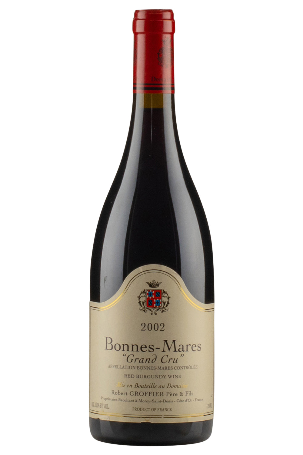 Bonnes Mares Robert Groffier 2002