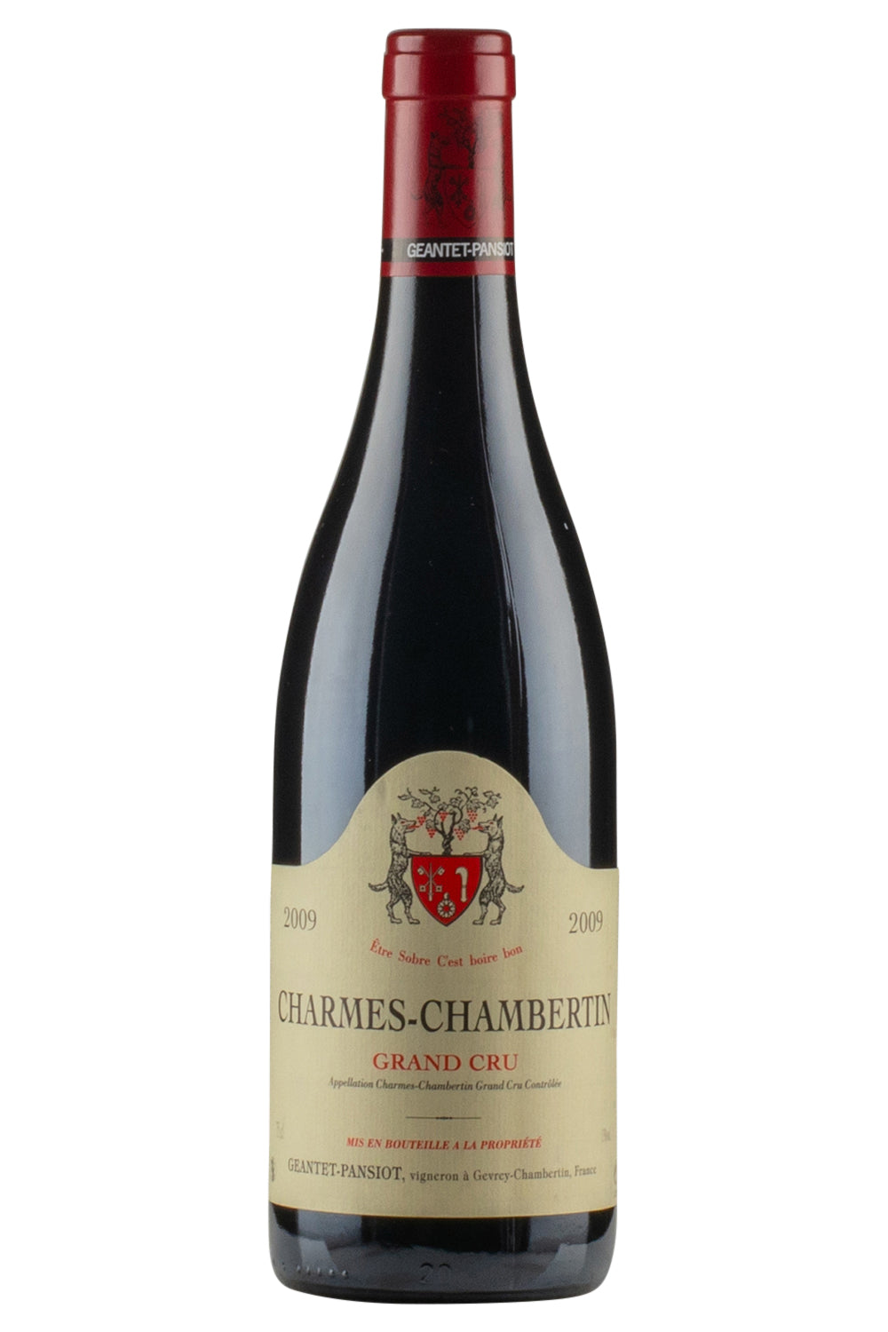 Charmes Chambertin Geantet Pansiot 2009