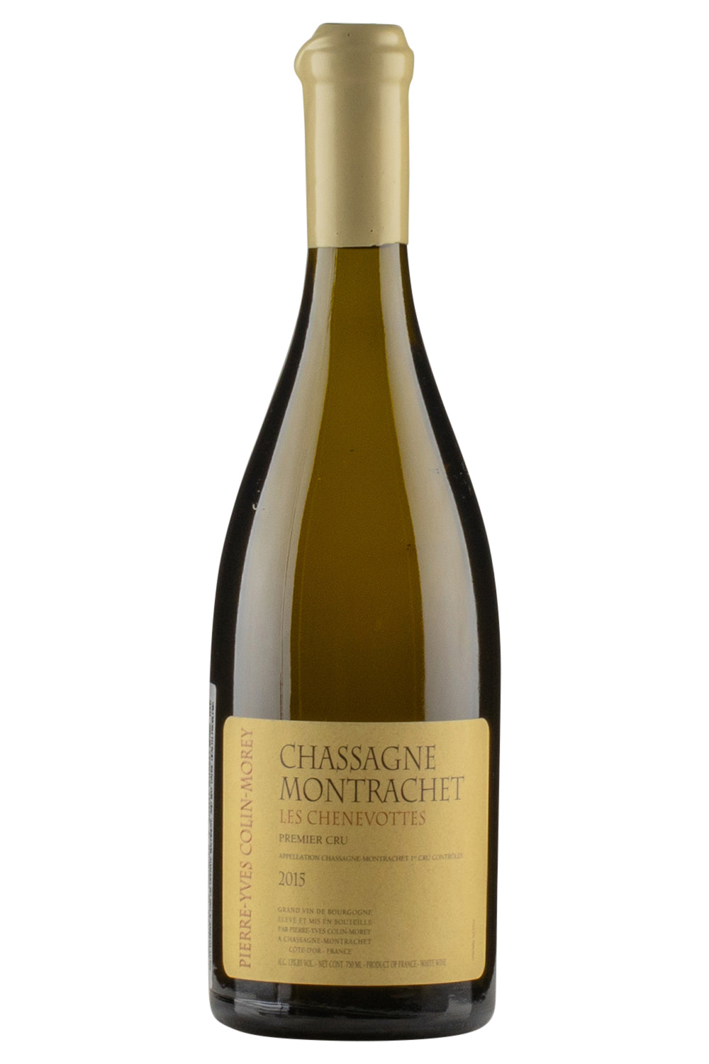 Chassagne Montrachet Les Chenevottes Pierre Yves Colin Morey 2015