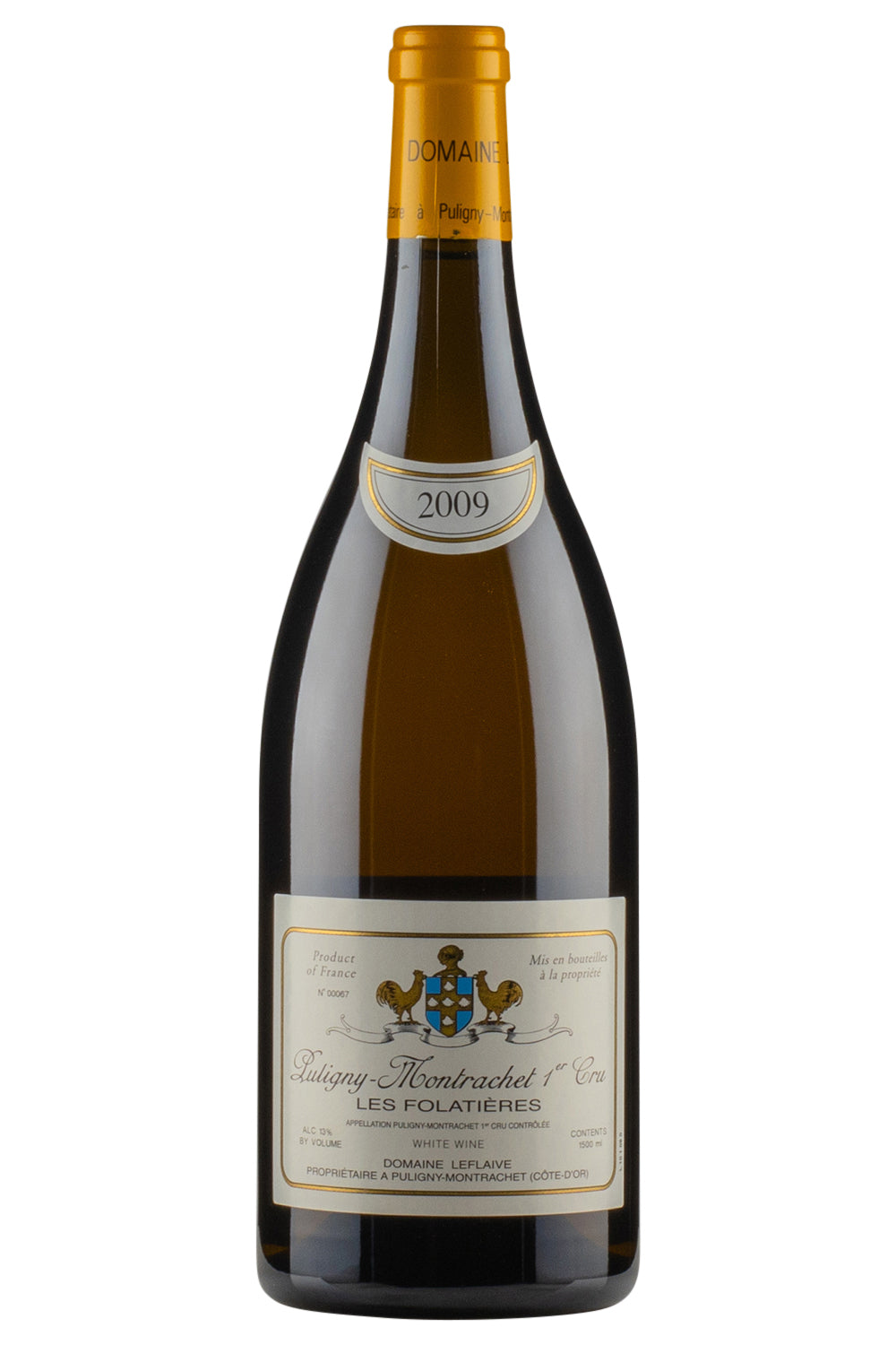 Puligny Montrachet Les Folatieres Domaine Leflaive Magnum 2009