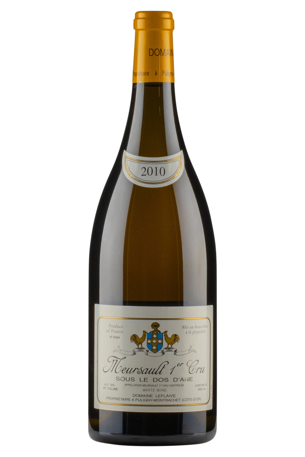Meursault Sous Le Dos d`Ane Leflaive Magnum 2010