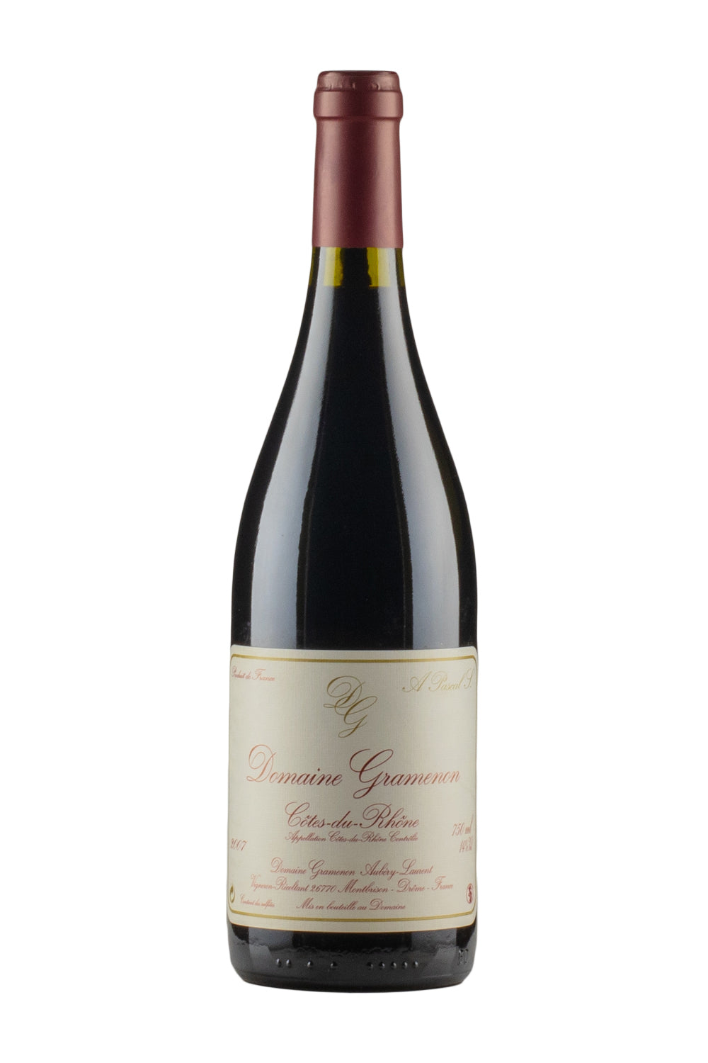 Cotes du Rhone A Pascal S Gramenon 2007
