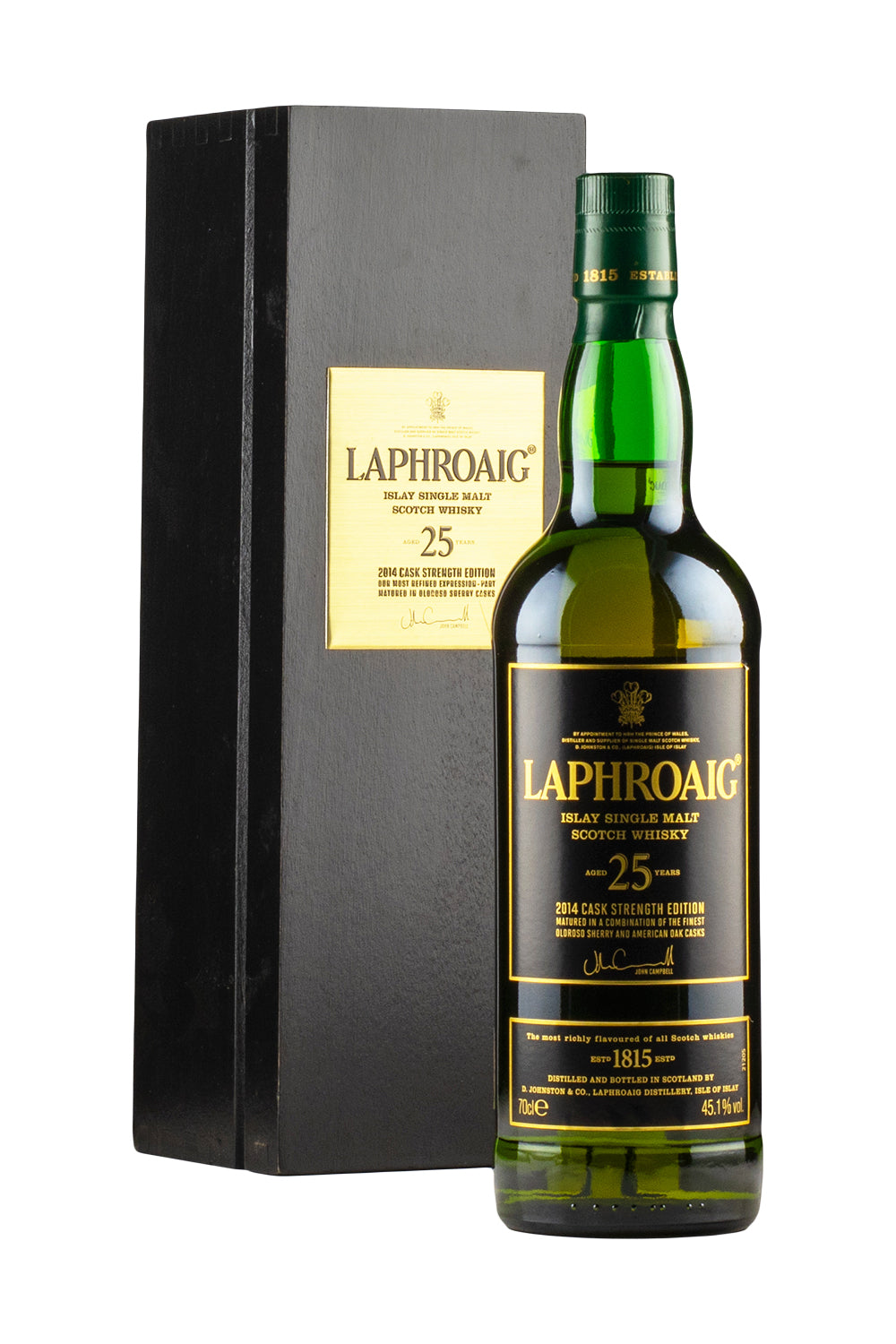 Laphroaig 25 Year Old Cask Strength (2014 Release)