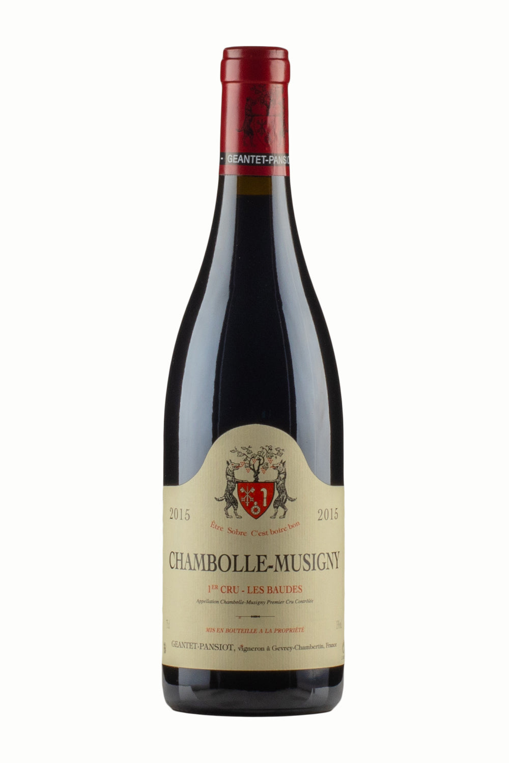 Chambolle Musigny Les Baudes Geantet Pansiot 2015