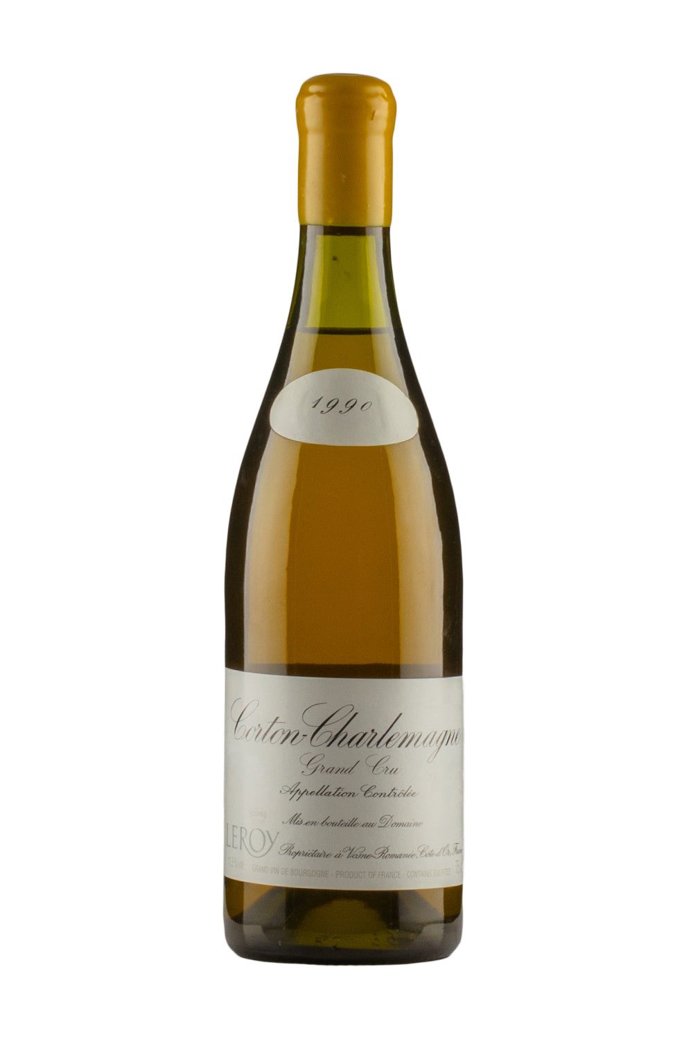 Corton Charlemagne Domaine Leroy 1990