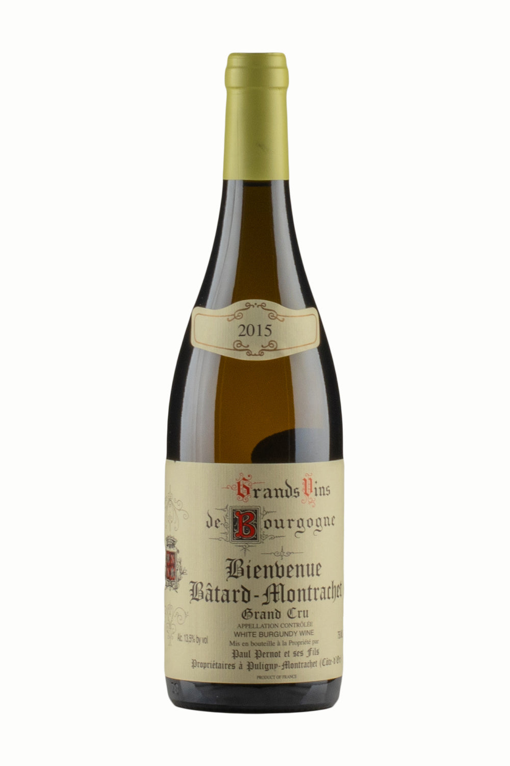 Bienvenues Batard Montrachet Paul Pernot 2015