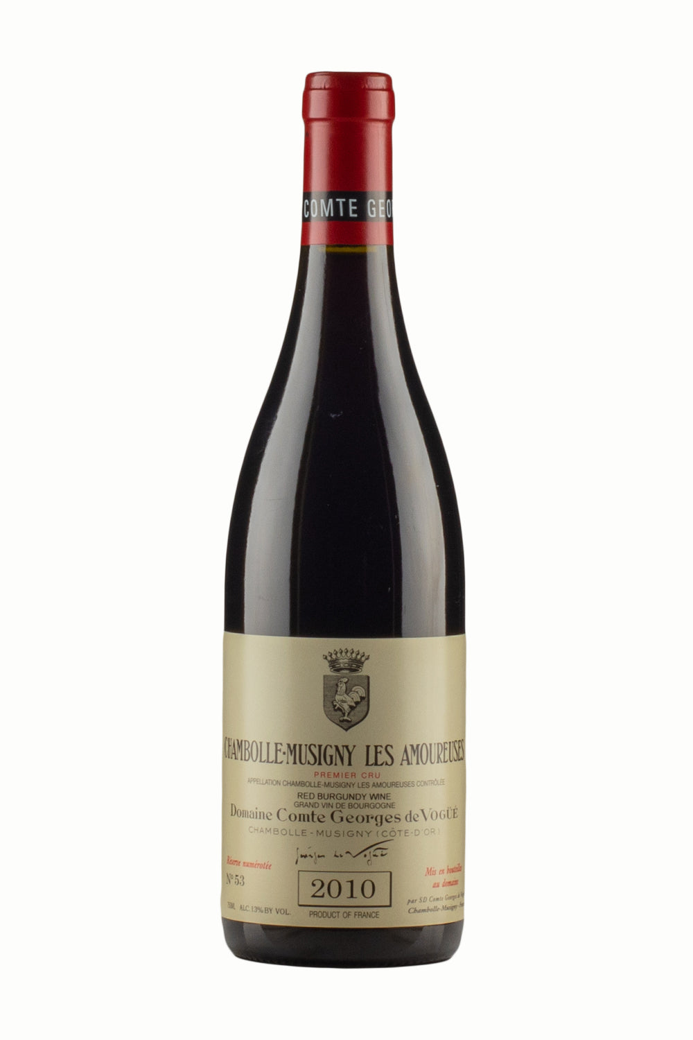 Chambolle Musigny Les Amoureuses de Vogue 2010