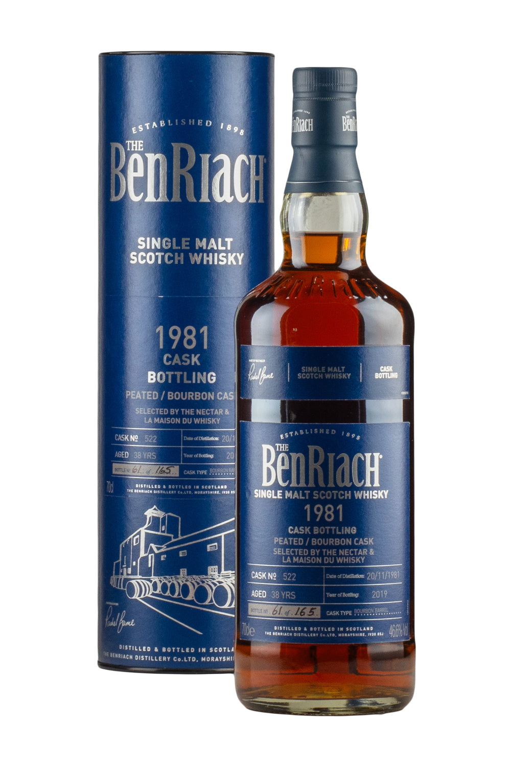 BenRiach 38 Year Old Single Cask 1981