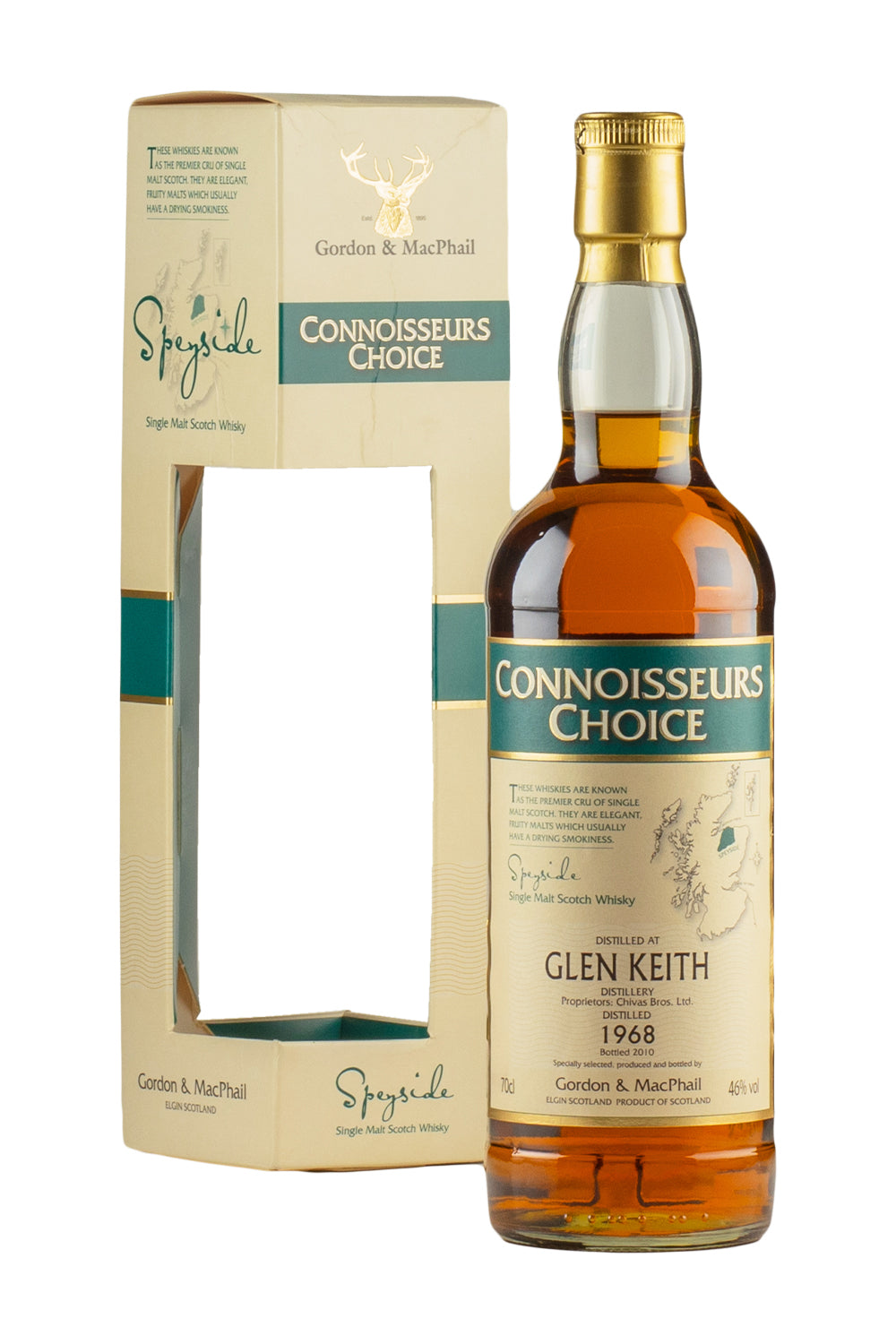Glen Keith 42 Year Old Connoissuers Choice Gordon and MacPhail 1968