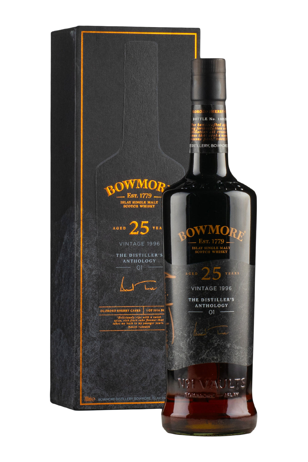 Bowmore 25 Year Old The Distiller`s Anthology 01 1996
