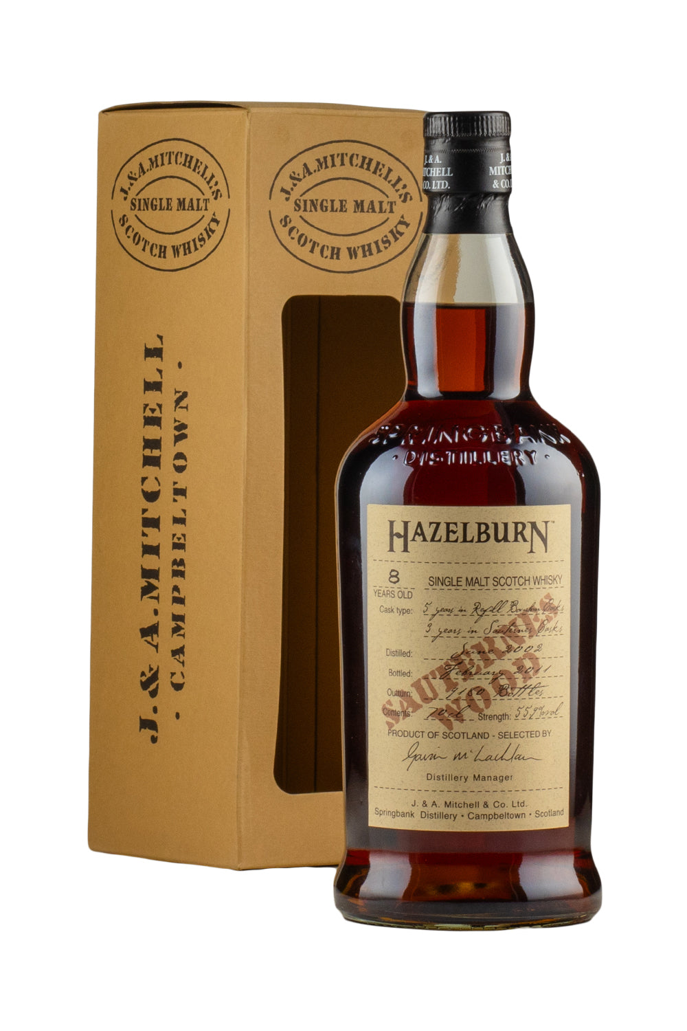 Hazelburn 8 Year Old Sauternes Wood 2002