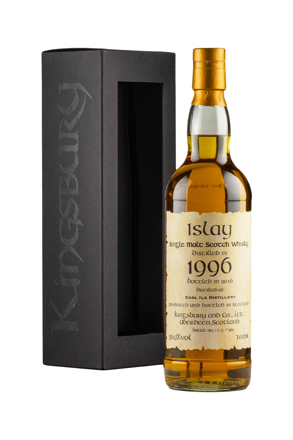 Caol Ila 20 Year Old Kingsbury Celtic Label #794 1996