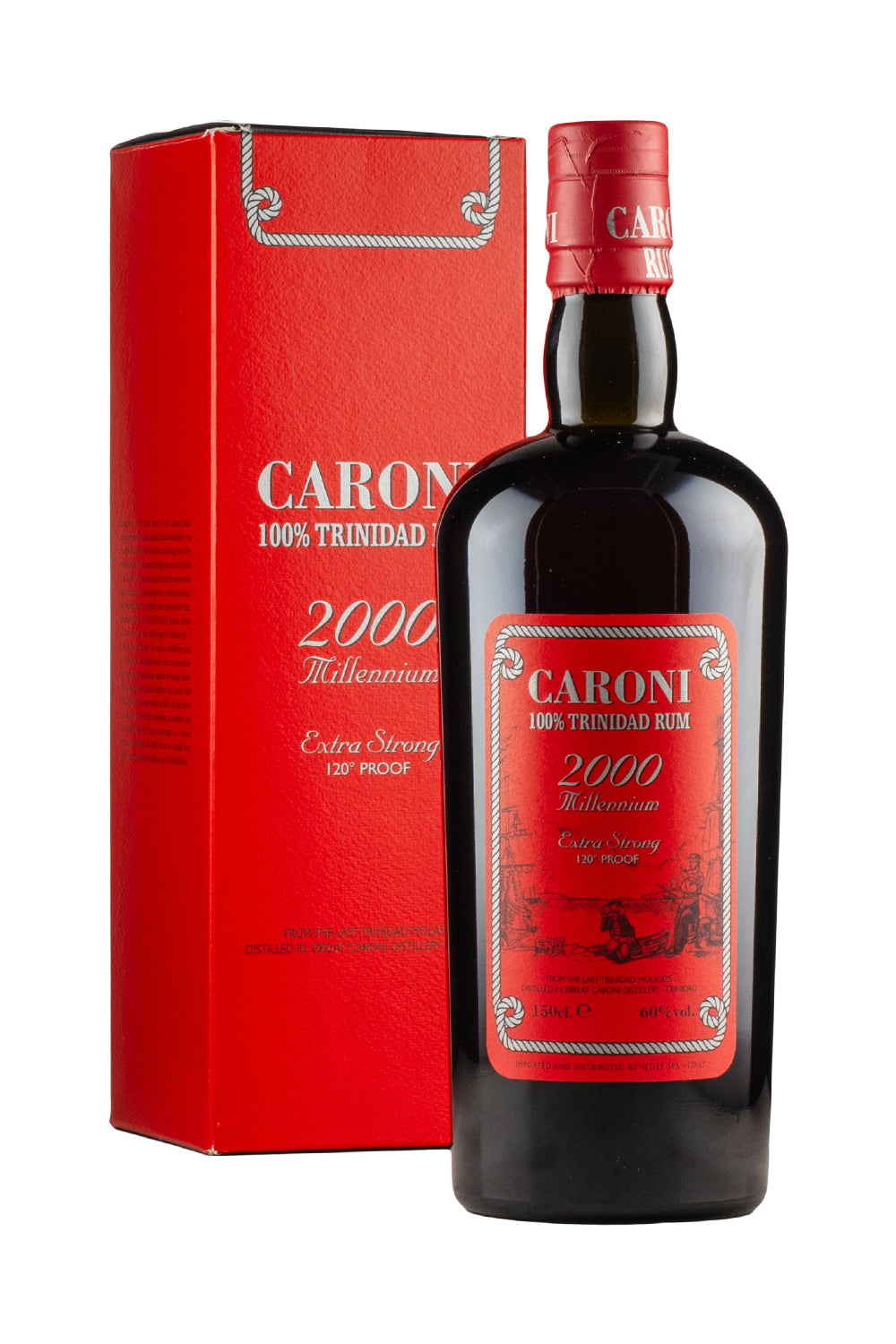 Caroni 15 Year Old Millennium `Extra Strong` Velier Magnum 2000