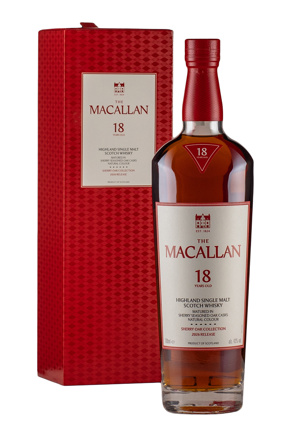 Macallan 18 Year Old Sherry Oak (2026 Release)