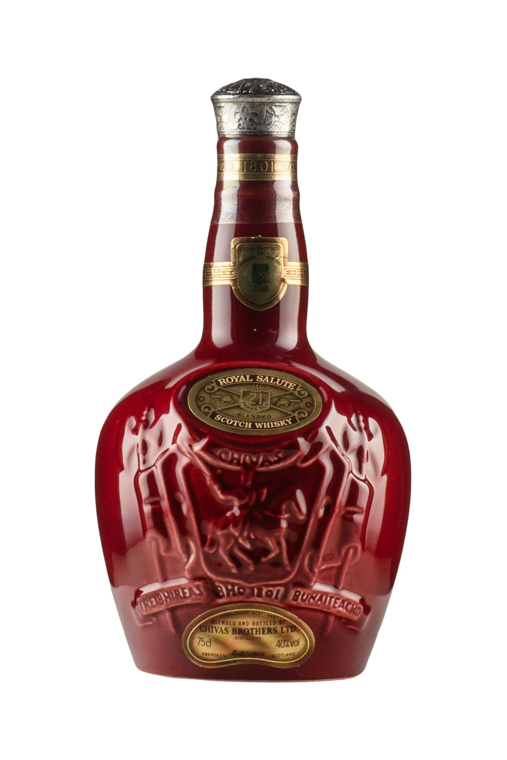 Chivas Royal Salute 21 Year Old Ruby Flagon c. 1980s