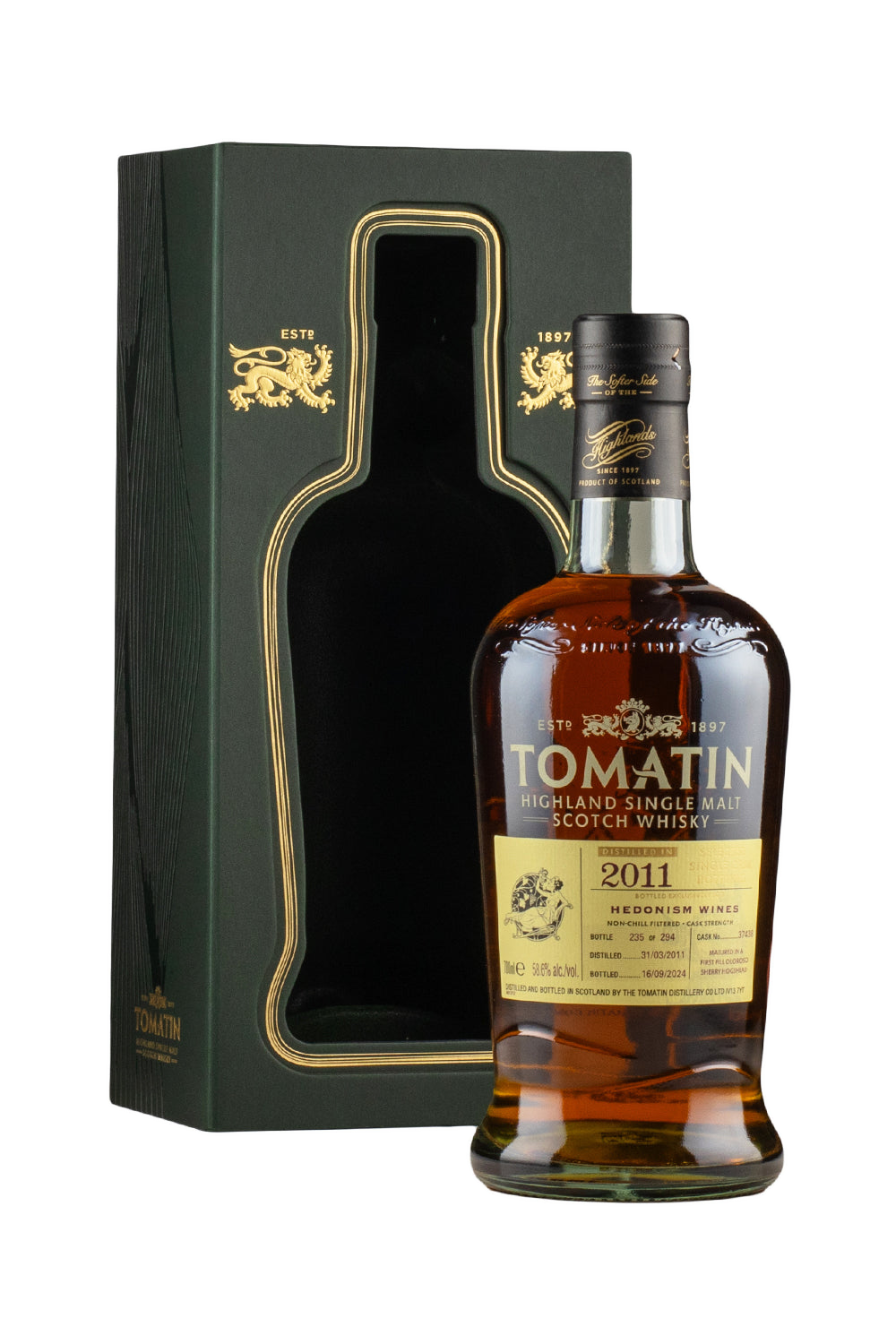Tomatin 13 Year Old Fresh Sherry Hogshead (Exclusive to Hedonism Wines) 2011