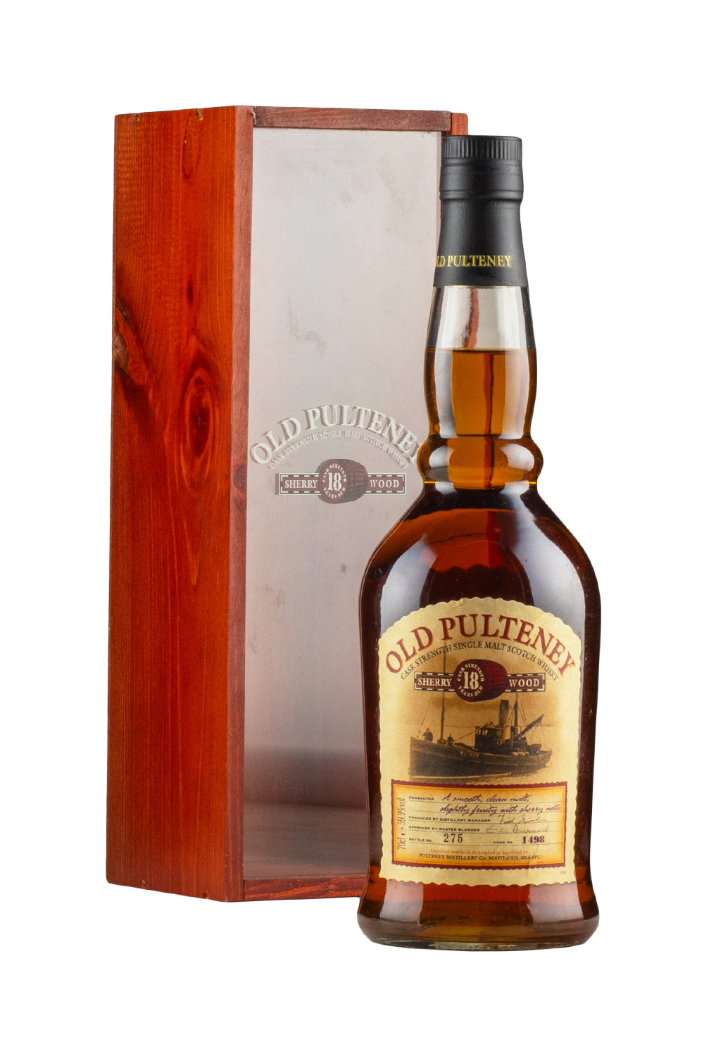 Old Pulteney 18 Years Old Sherry Wood Cask Strength 1982