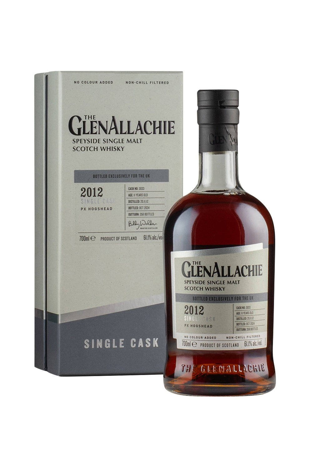 GlenAllachie 11 Year Old PX Single Cask (2023 Release) 2012