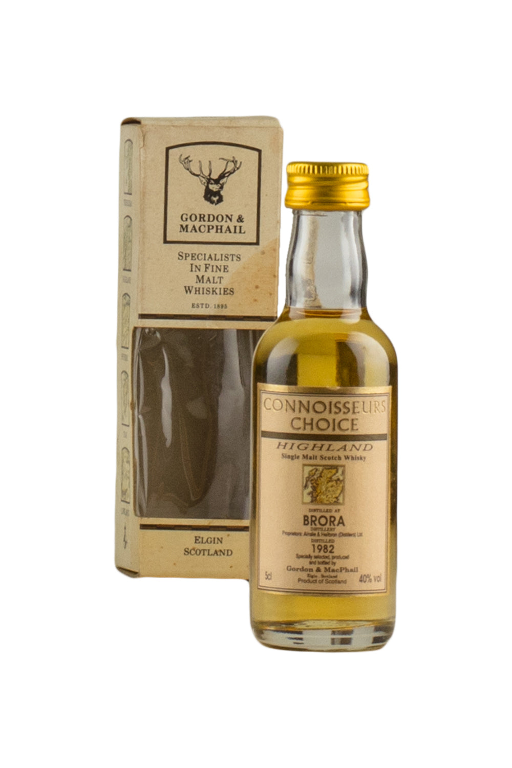 Brora Connoisseurs Choice Gordon & MacPhail Miniature 1982