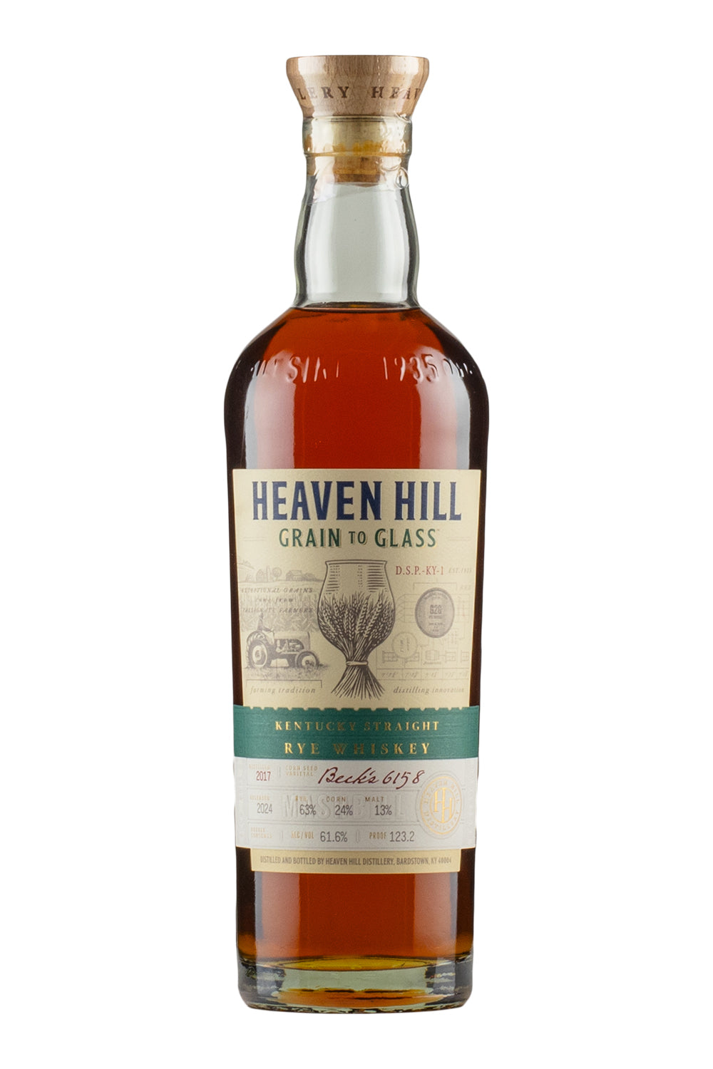 Heaven Hill Grain to Glass Rye (2024 Release) 2017