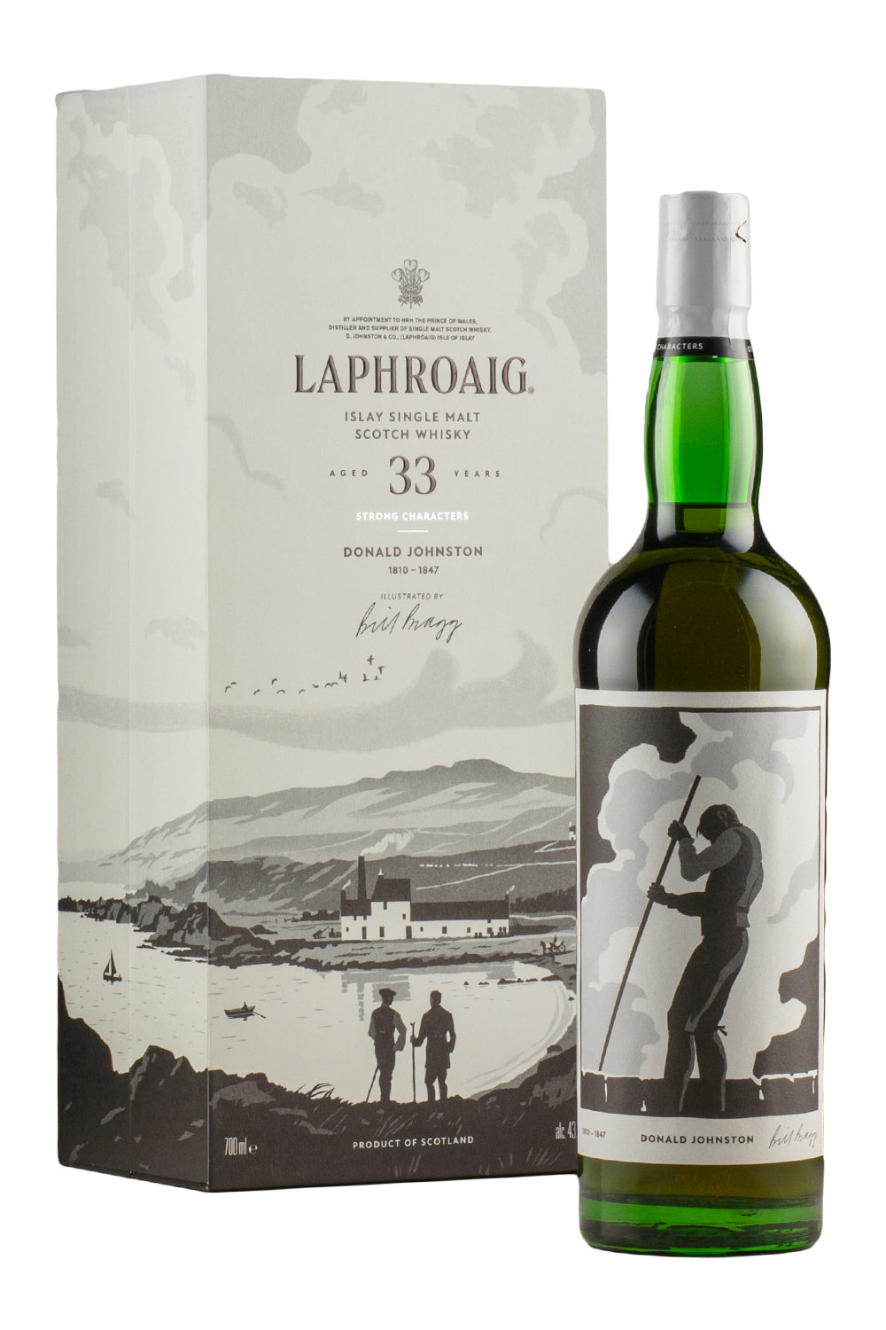 Laphroaig 33 Year Old Strong Characters. Donald Johnston
