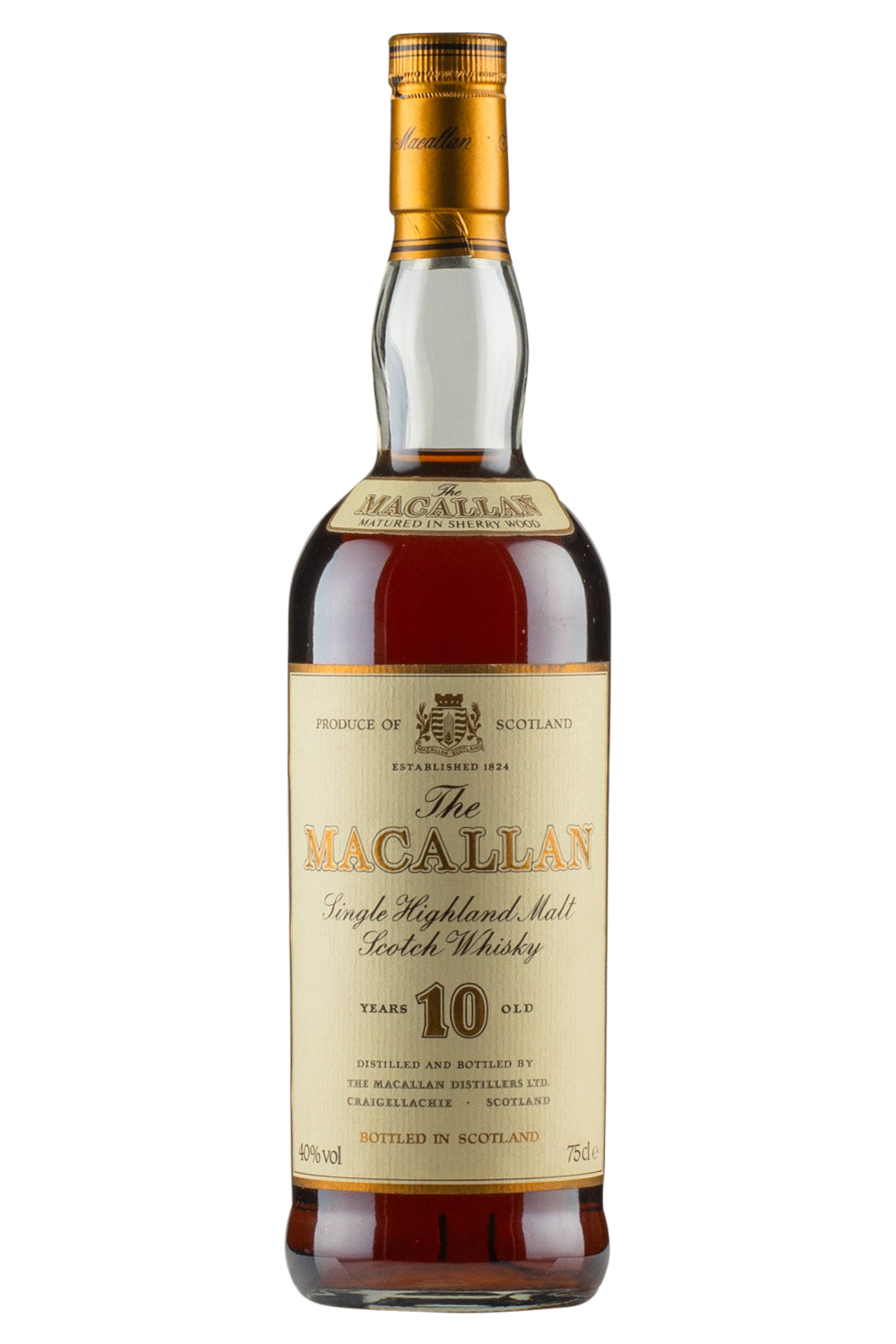 Macallan 10 Year Old c. 1980s (No Box)