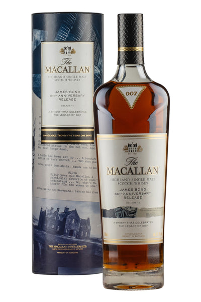 <日本未入荷品・抽選品>MACALLAN 60周年記念　007 DECADE6 Macallan James Bond 60th Anniversary Release Decade VI – Hedonism