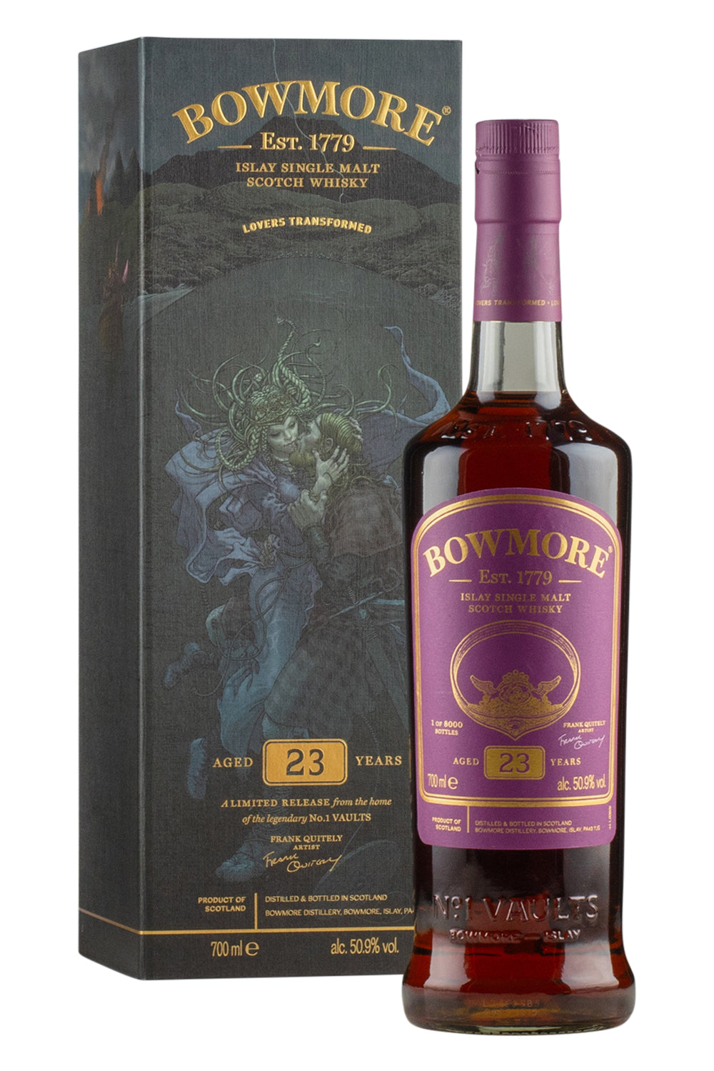 Bowmore 23 Year Old Frank Quitely `Lovers Transformed`