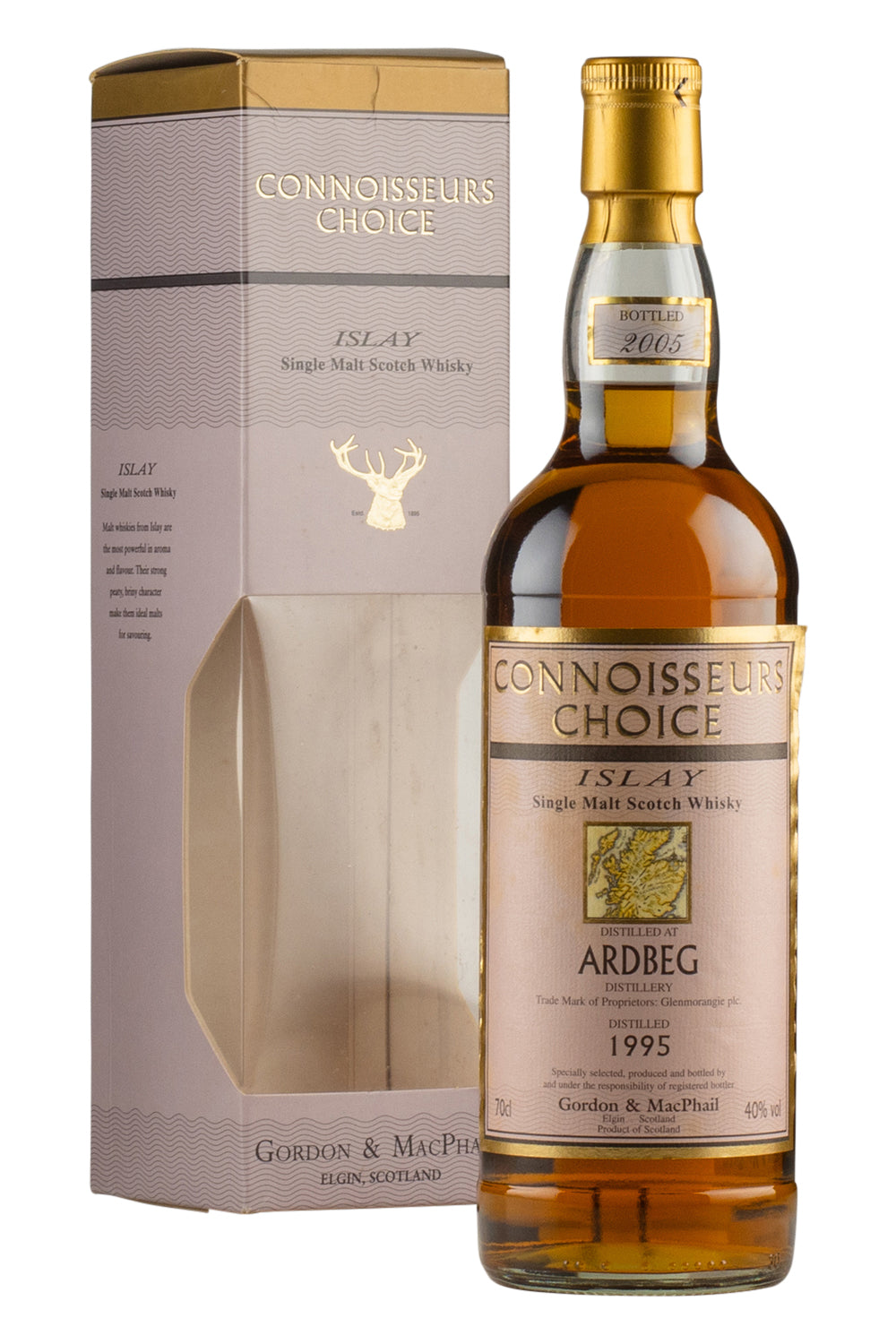 Ardbeg Connoisseurs Choice Gordon & MacPhail (Bottled 2005) 1995