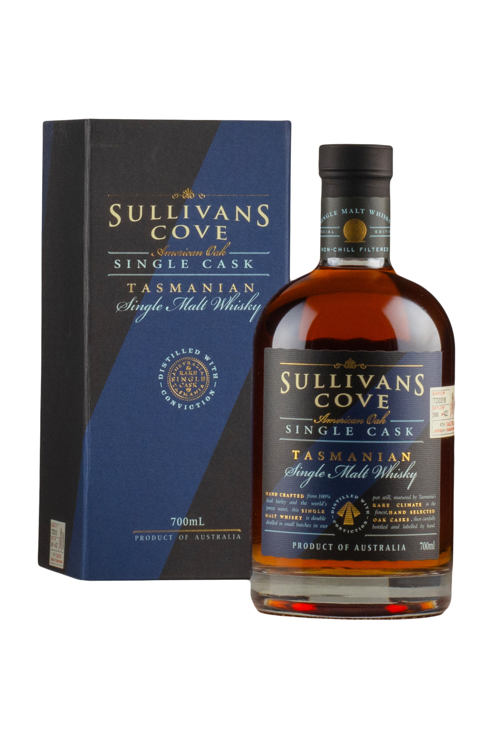 Sullivans Cove American Oak Ex Tawny Single Cask TD318