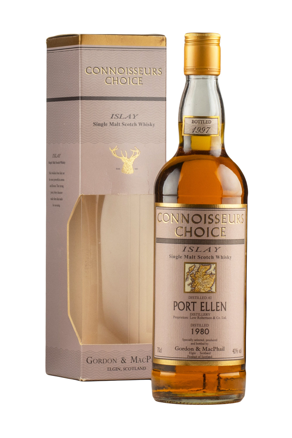 Port Ellen Connoisseurs Choice Gordon and MacPhail (Bottled 1997) 1980