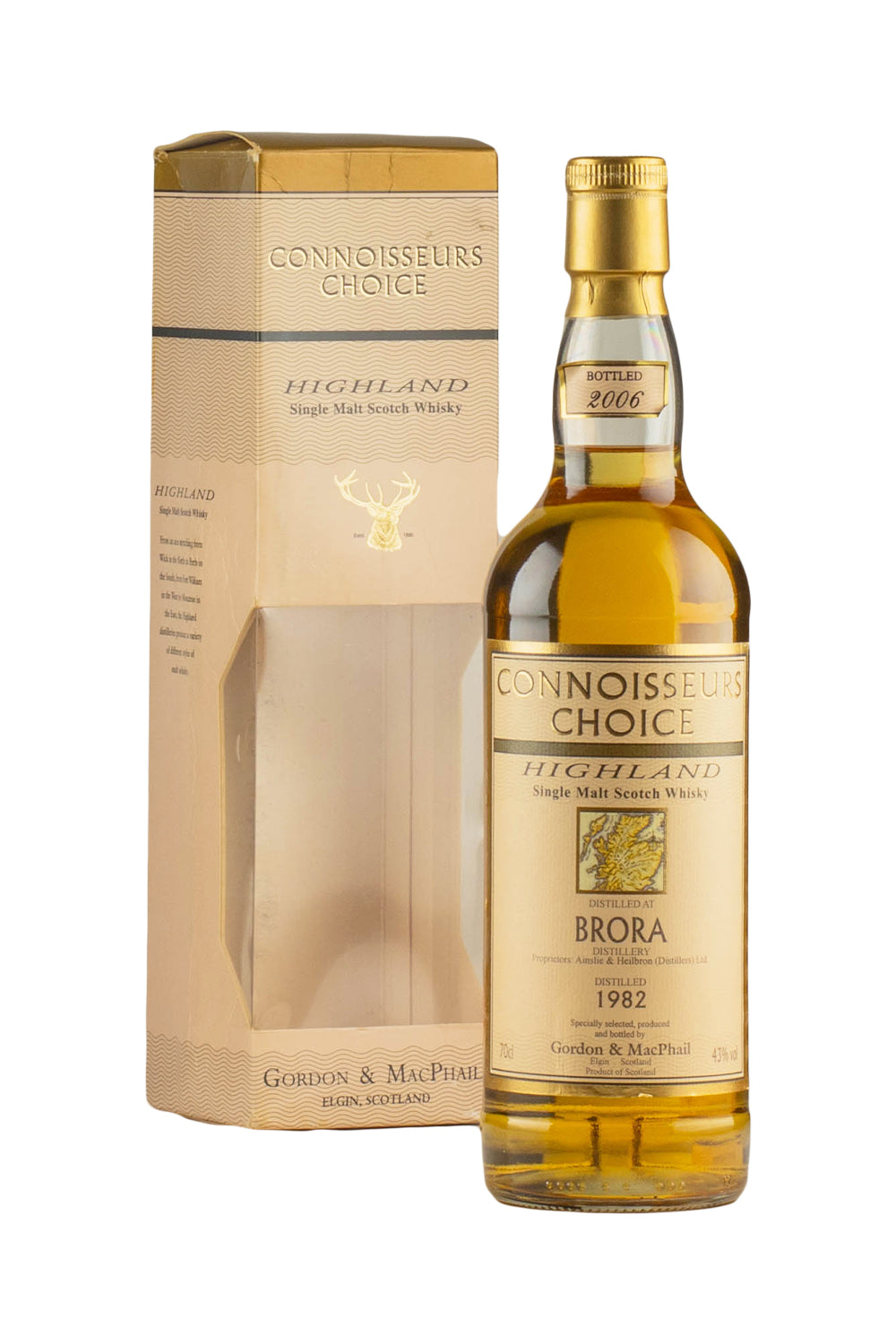 Brora Connoisseurs Choice Gordon and MacPhail (Bottled 2006) 1982