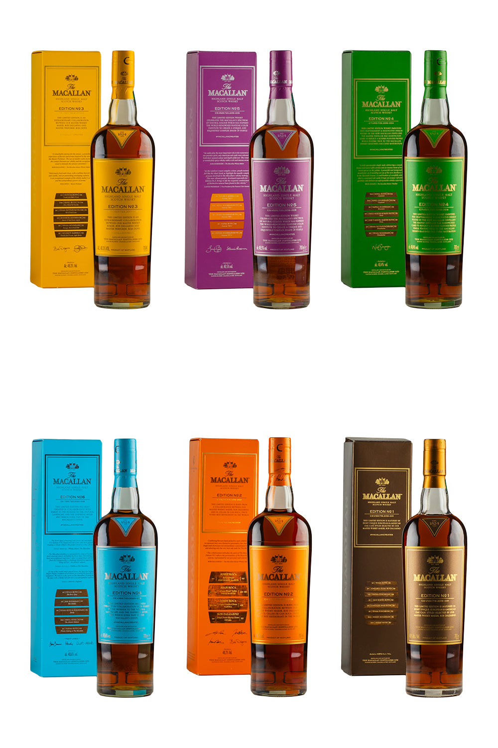 Macallan Edition Full Set