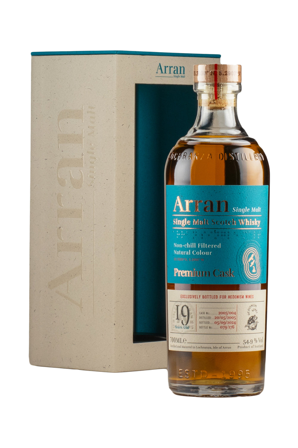 Arran 19 Year Old Private Cask (Exclusive to Hedonism Wines) 2005